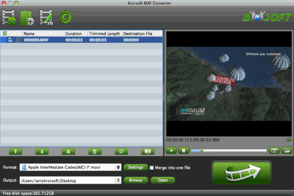 Top MXF Converter Review-Brorsoft MXF Converter